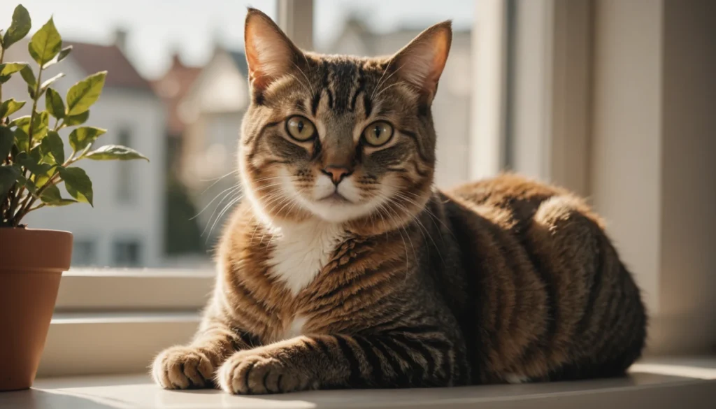 chat a grande oreille